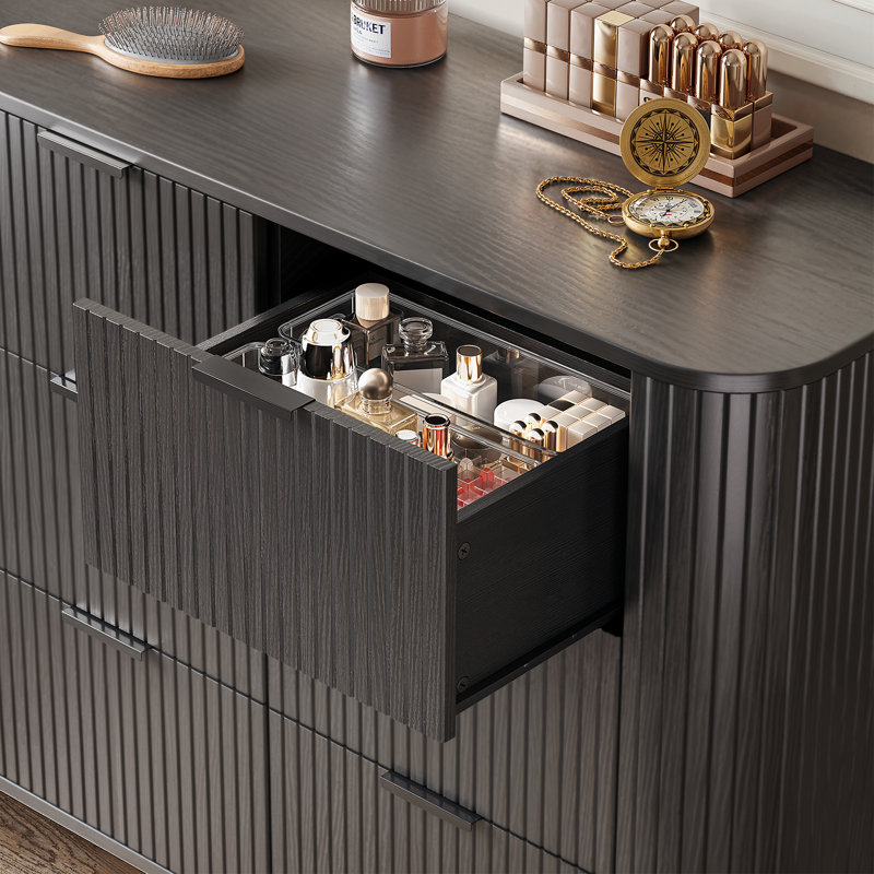 Commode double l 9,7 po Foye, Noir