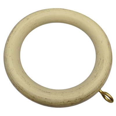 Adhrit Wood Curtain Rings