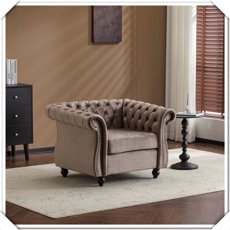 Fauteuil club classique Chesterfield