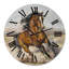 Peinture d'un cheval dans la course - Horloge murale de ferme-60280351