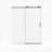 Single Sliding Shower Door, Frameless Sliding Door For Bathroom-123272681