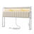 Upholstered Headboard With Built-In Outlets, LED Light & 2-Tier Storage, Adjustable Height, Ergonomic Design, Sturdy Frame-774162943