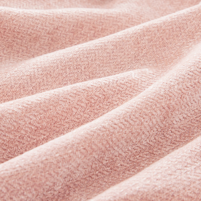 Chenille rose haut de gamme modulaire avec une conception ergonomique, une base en bois de qualité et diverses formes de combinaison pour la vie à la maison Élégant dans le matériau, installation facile