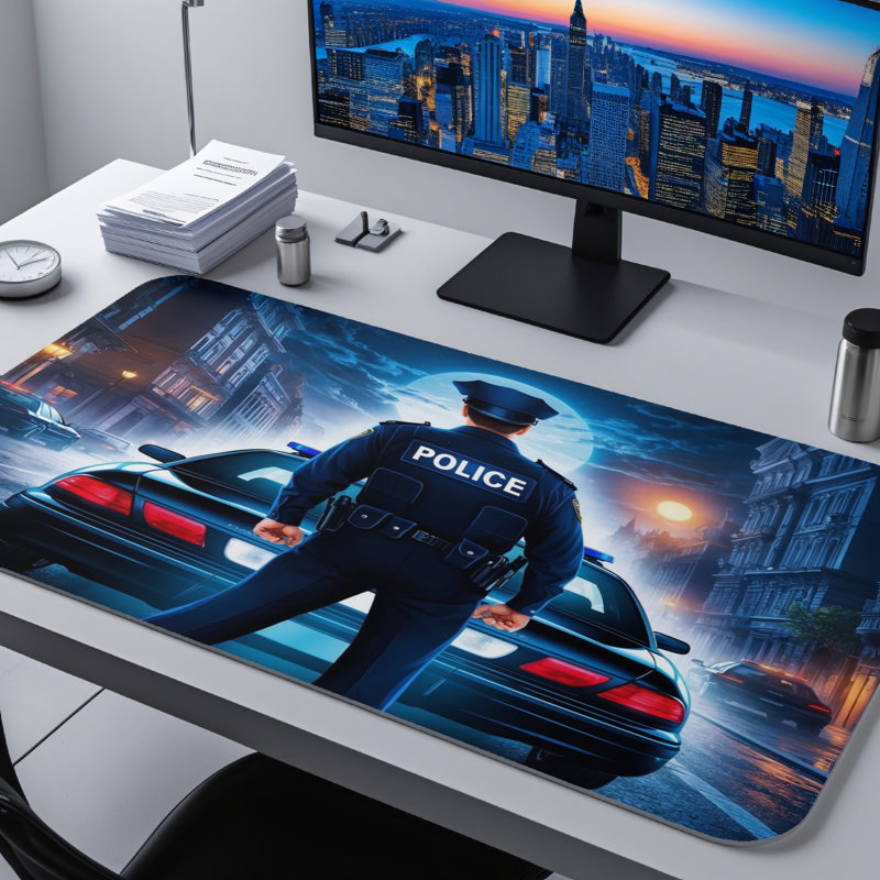 Polyester Desk Pad, 23.6x13.8