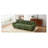Green Chenille 94.5-Inch 3-Seater Sofa with Compressed Packaging