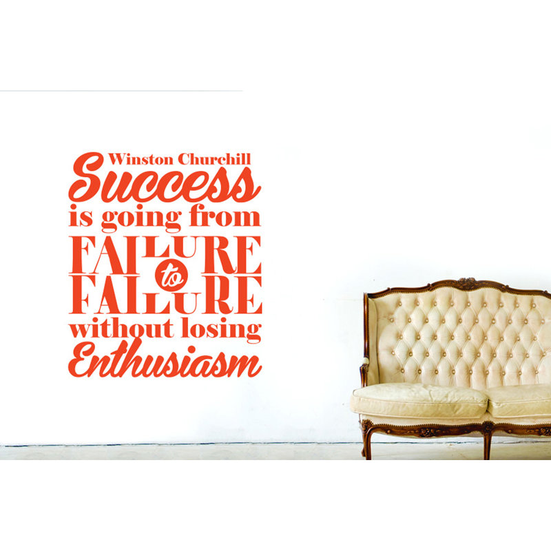 Wall Decal, Medium, Orange