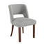 Chaise d'appoint rembourrée en bois massif-2022133706