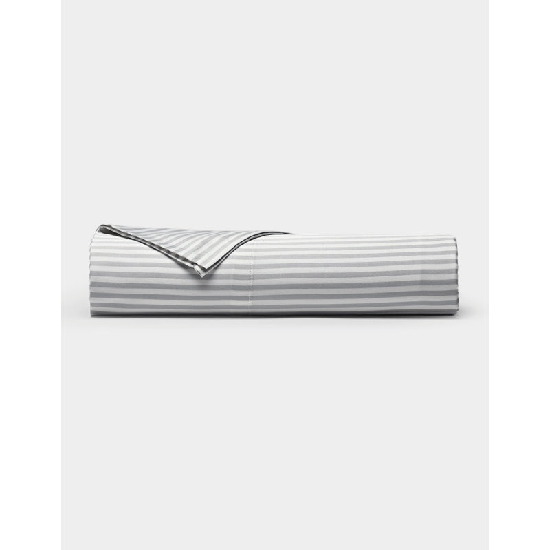 Bamboo Sheet Set, King Sheet Set, Classic Stripe in Dew