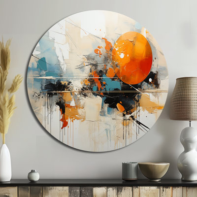 Ciprianna - Abstract Round Metal Art