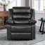 Fauteuil inclinable manuel standard en cuir végétalien ultra doux 37 po Danzo-88070157