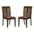 Larkin Ronlo Side Chair in Walnut/Brown