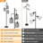 68'' Black Tree Floor Lamp