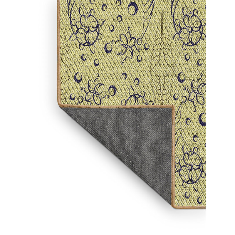 Tapis de zone verte à motif, Rectangle 2 pi x 3 pi