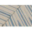Rug & Kilim’S Indian Dhurrie Rug In Ivory And Blue Stripes
