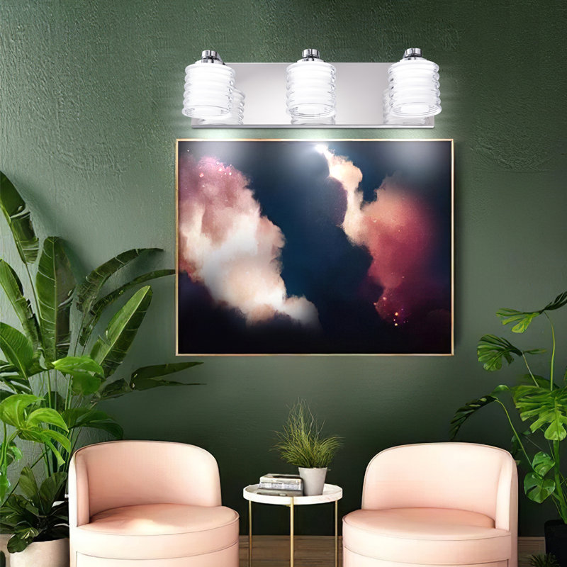 Maksimilian Dimmable LED Vanity Light, 3 