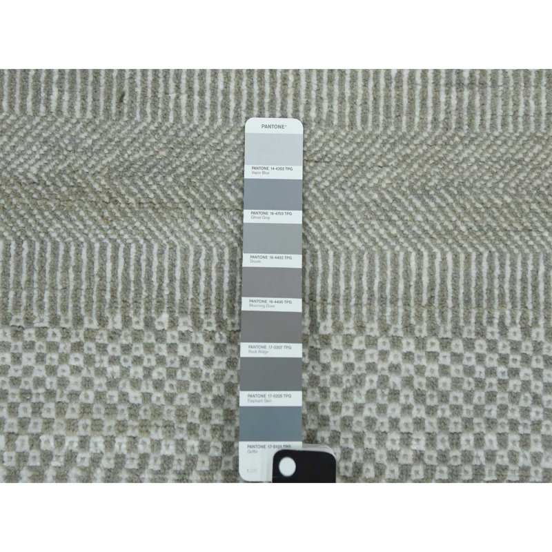 Tapis en laine et en soie noué à la main 3 pi x 5 pi 3 po A7D6FE14BF104B7DBE347F4EC404A2BD