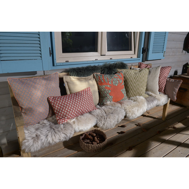 Devin Geometric Square Cushion