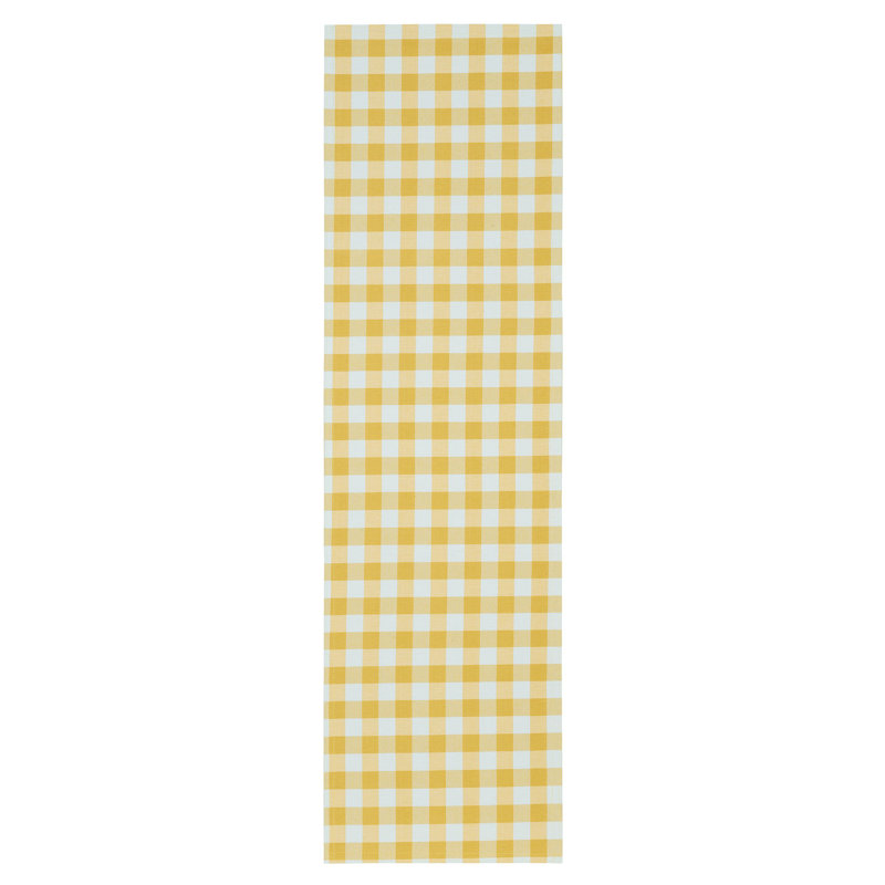 Chemin de table Linehan, Jaune, 36 po x 13 po