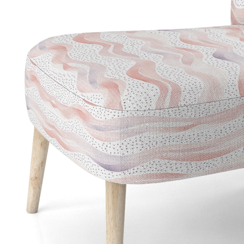 Chaise d'appoint rembourrée French Country, Chaise d'appoint sans accoudoirs