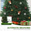 Green Artificial Pine Christmas Tree with Stand-256245042