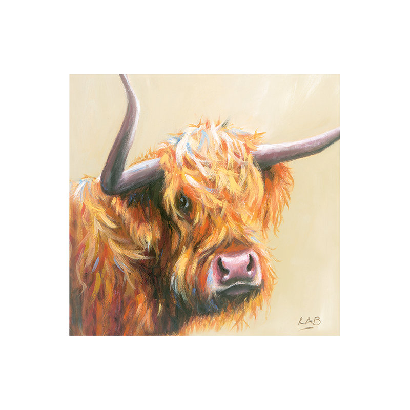 I Need A Haircut by Louise Brown - Painting, No Mount, 40cm H x 40cm W