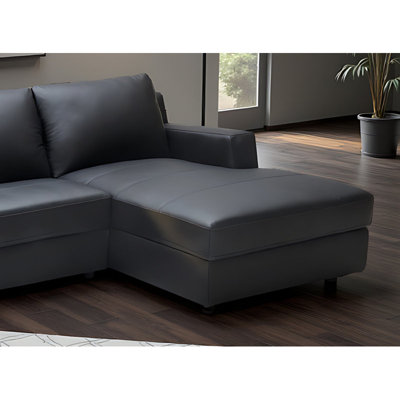 Pisa Upholstered L-Shaped Sectional, Right Hand Facing