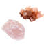 Double Set Aragonite And Rose Quartz