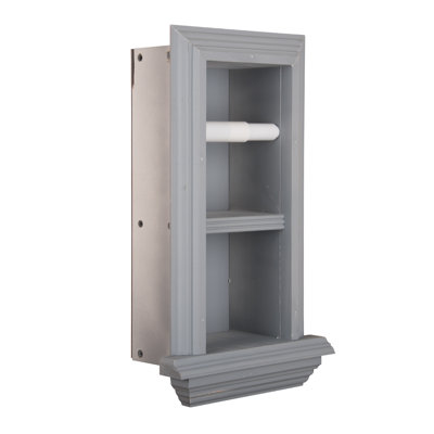 Butler Double Recessed Toilet Paper Holder