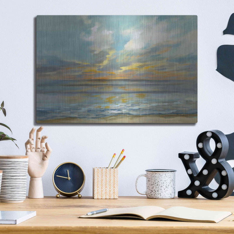 Luxe Rhumic Sunset Waves par Silvia V, H 12 po x l 16 po