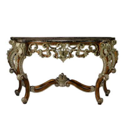 Cardew 66.5'' W Marble Console Table