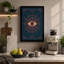 Mystical Eye Art Deco - Wrapped Canvas-1411026-1411030