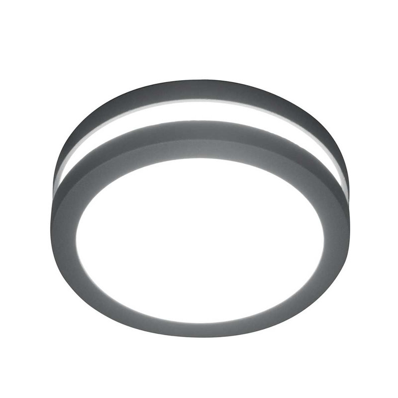 Paragon Graphite 14cm H Outdoor Flush Mount