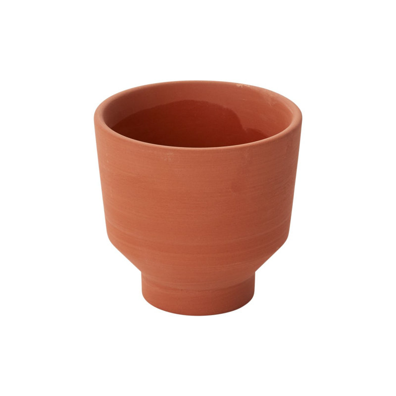 Gerrie Handmade Ceramic Pot Planter, 3.5" H x 3.5" W x 3.5" D