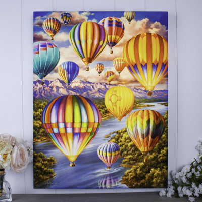 Majestic Flight 18x24 Fully Illuminated LED Wall Art