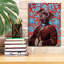  «Labrador» par Jane R. Talton, art mural sur toile, 12 po x 16 po