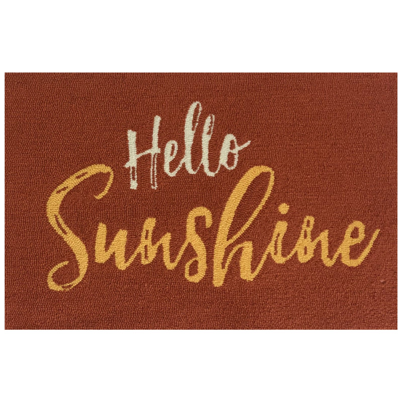 Hello Sunshine Fern, Rouge, L 24 po x L 36 po