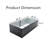 8X4x2ft Outdoor Metal Raised Garden Bed, Deep Root Planter Box For Vegetables, Flowers, Herbs, And Succulents W/ 481Gallon Capacity - Black