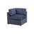 Eszti Microfiber 8-Piece 157" L-Shape Upholstered Sectional