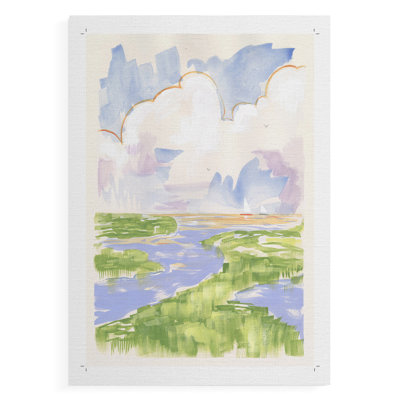 Low Country River Vista II -Canvas Print Only - NOT FRAMED