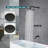 Three Handles Tub & Shower Faucet with Rough in-Valve-93839035