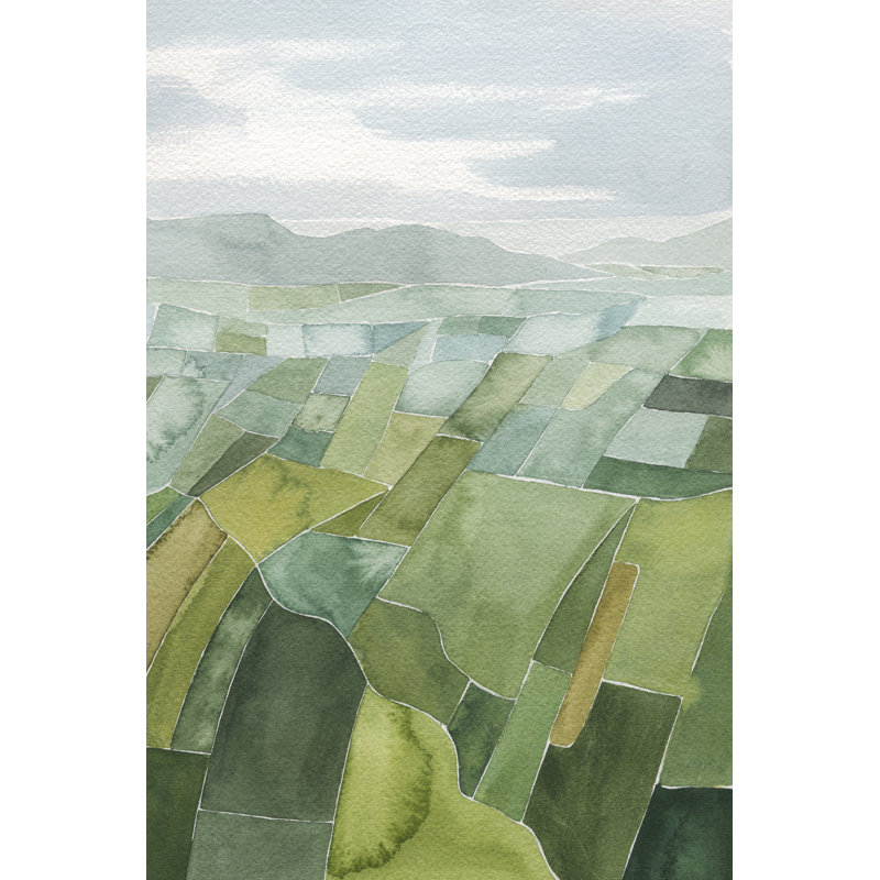Courtepointe Kostyantyn II sur toile par Grace Popp, H 48 po x l 32 po