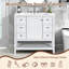 Ensemble de meuble-lavabo avec lavabo, une armoire et trois tiroirs-270771484