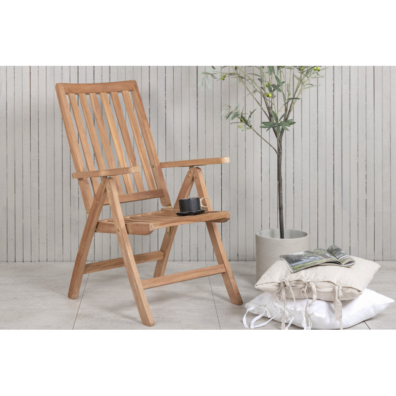 Sehgal Patio Dining Armchair with Cushion