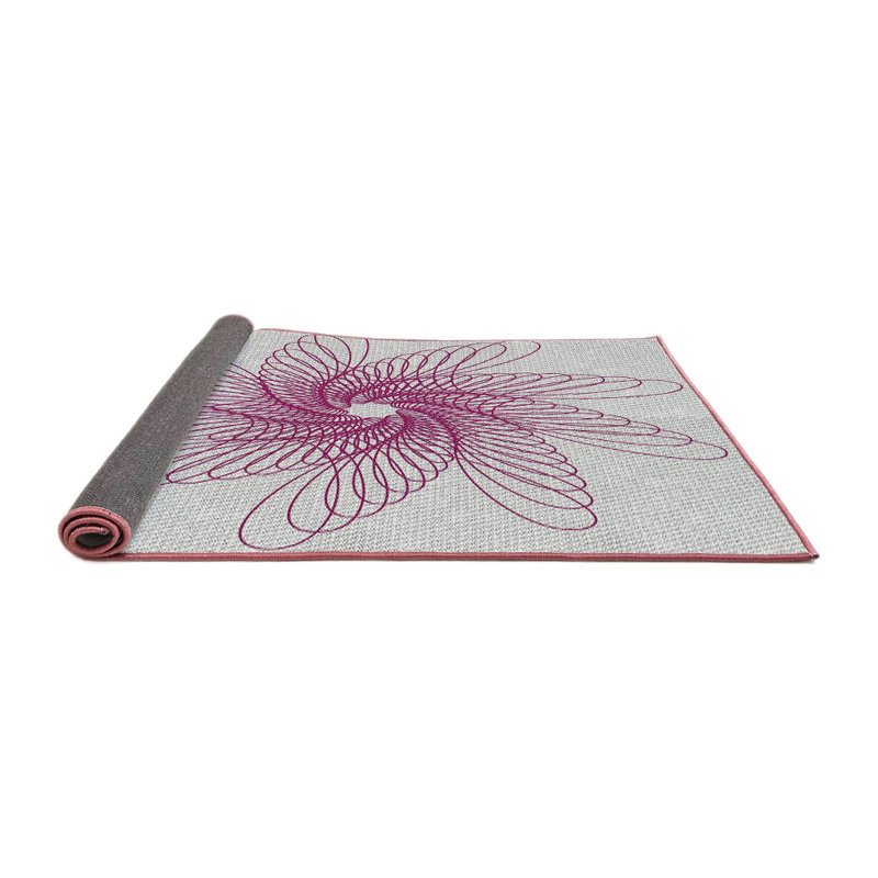 Violet Tapis décoratif, Carré 7 pi