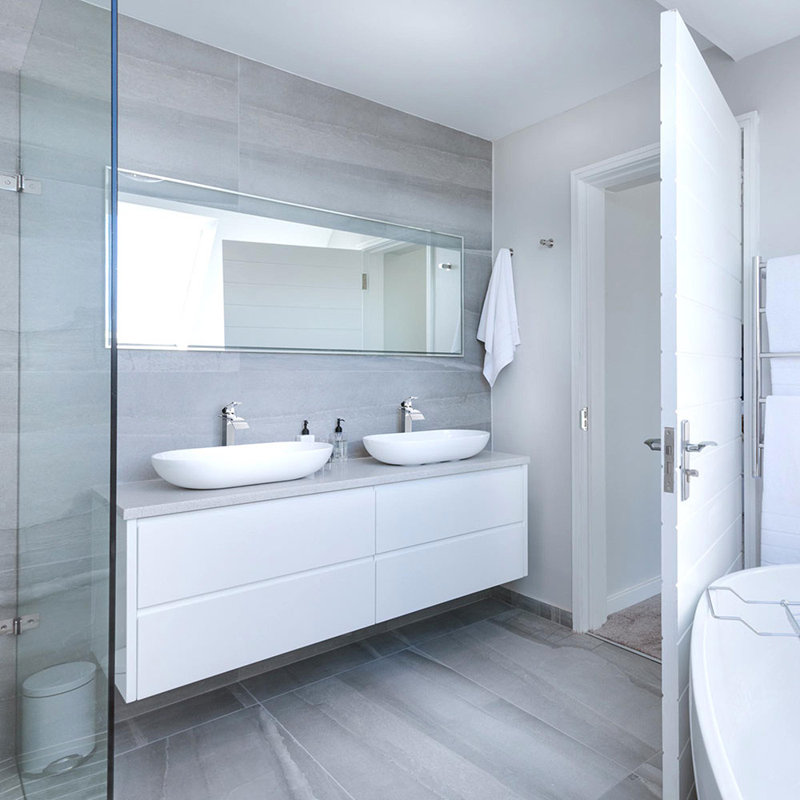Robinet pour salle de bain Modern, Chrome