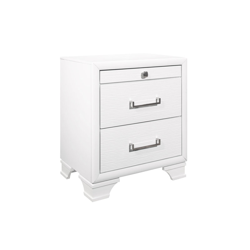 CIVIC WHITE NIGHTSTAND