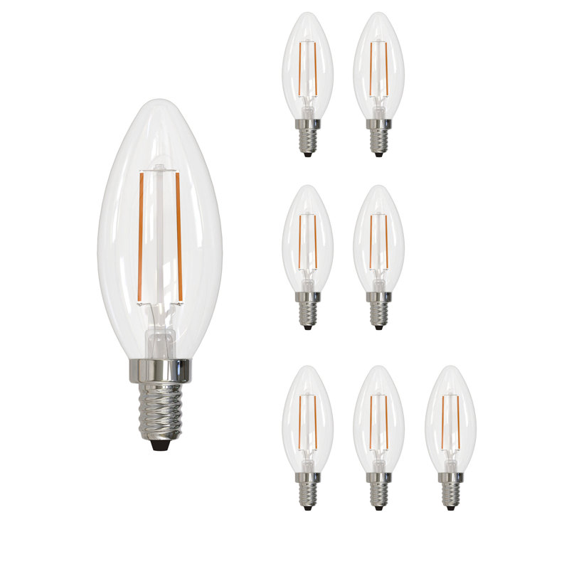 4 W (équivalent à 40 W), DEL B11, ampoule à intensité variable, blanc froid (4000K) E12 / base candélabre