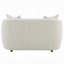 Causeuse Tiena, 2 coussins décoratifs, lin moderne, 67 po-111577804