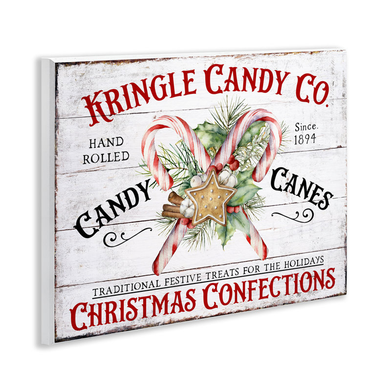"Fresh Christmas Confections", art mural par Creatif Belle
