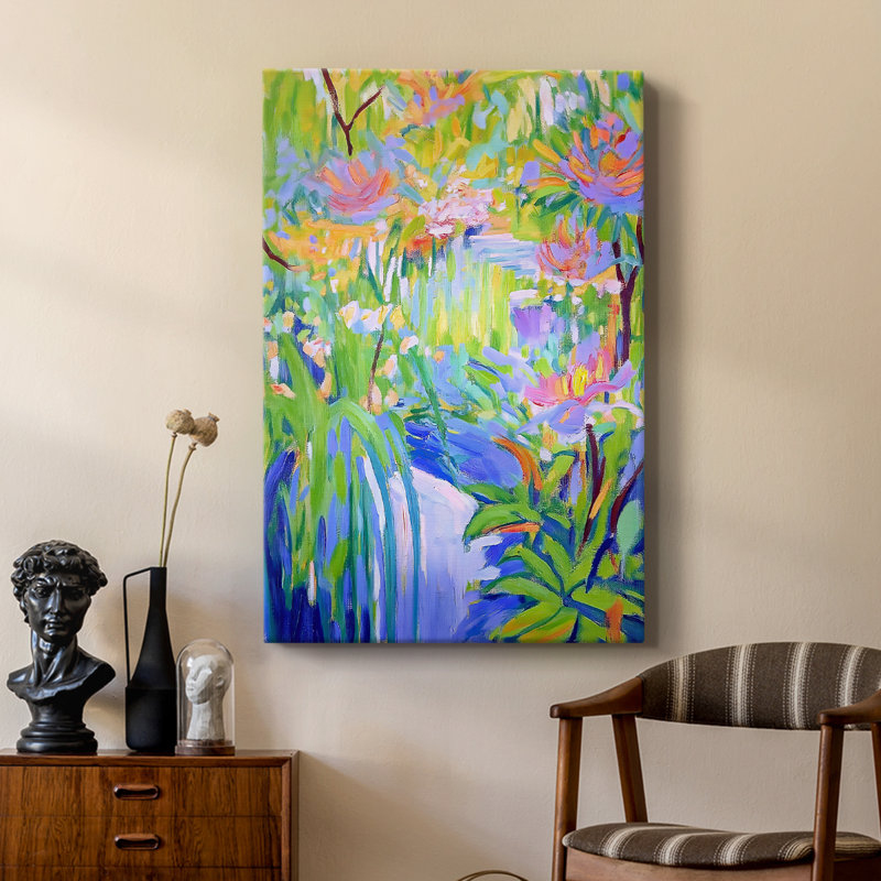 FLORAL Series DCxxvii - Gallery Cavas, H 27 po x l 18 po